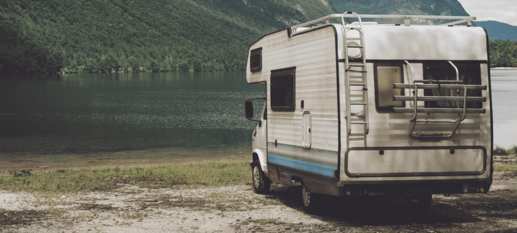 Camping with motorhome