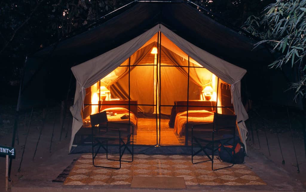 Glamorous Camping Combines Glamour with Camping