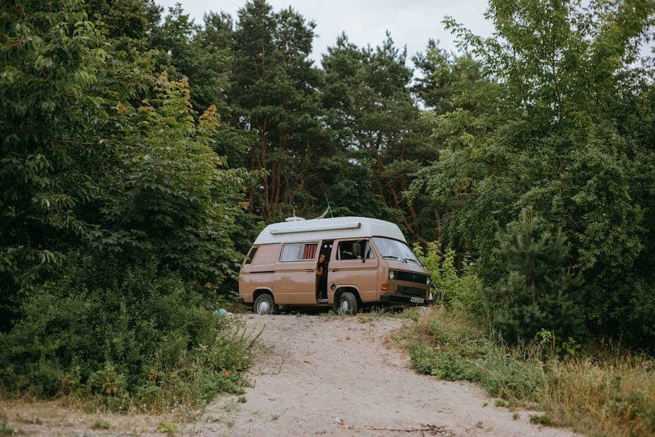 camping out of a van