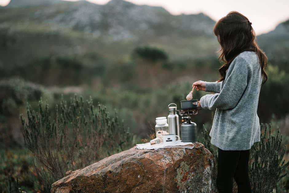 how to build an outdoor camping kitchen