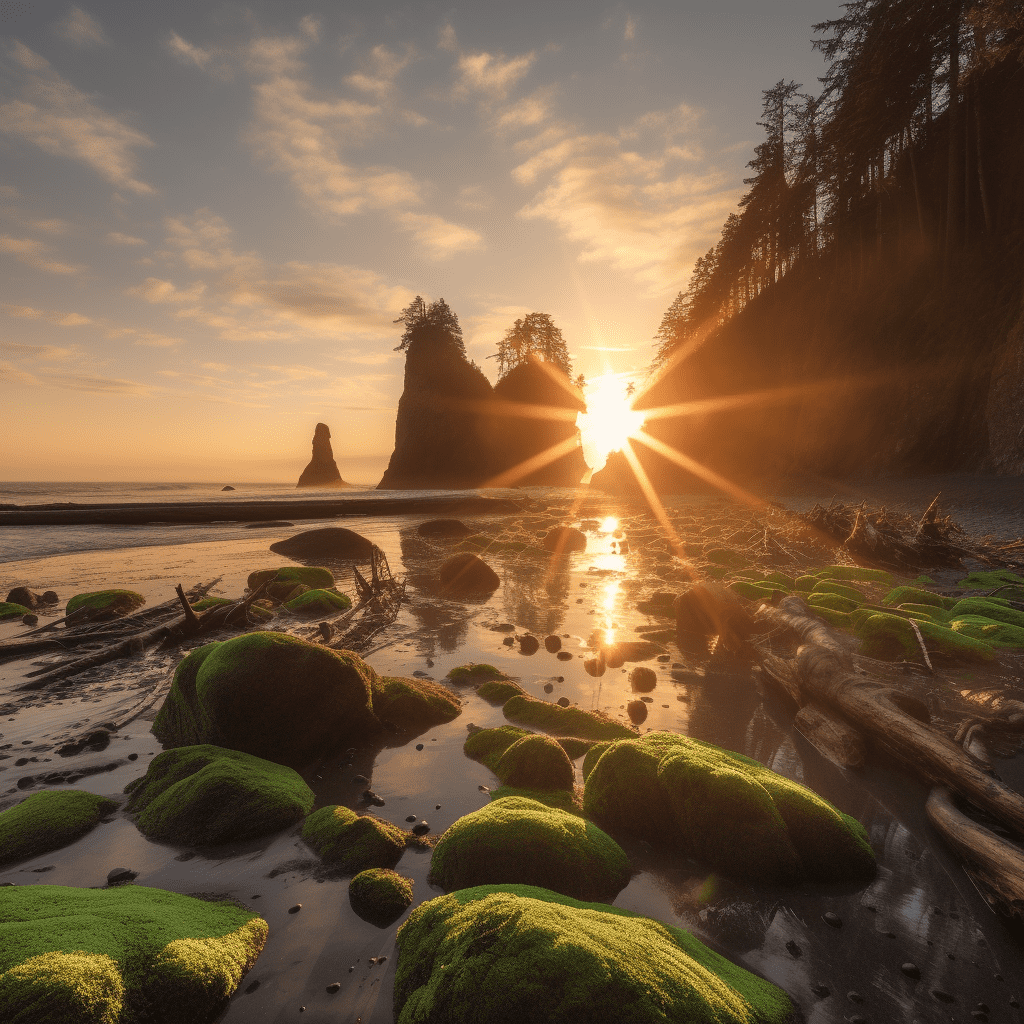 Olympic National Park Sun downer