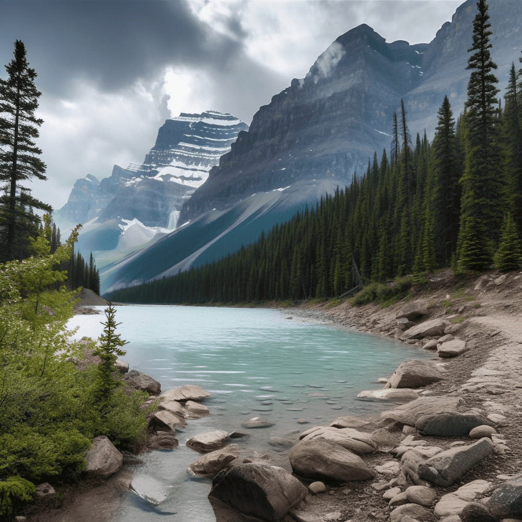 River in Banff National Park