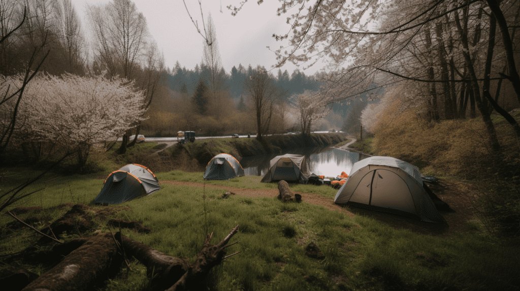 Spring Camping Weather