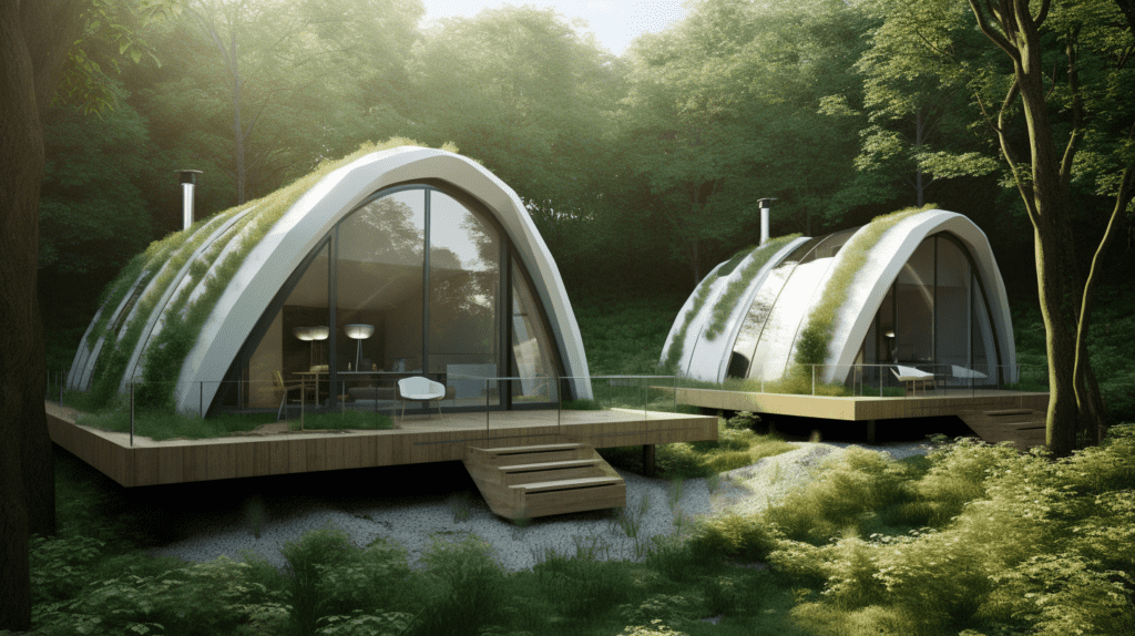 Futuristic Summer Camping Experience