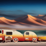 An image showcasing a lineup of Leer camper shells against a scenic backdrop, highlighting their varied styles and features