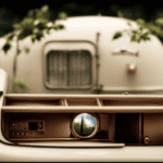 An image showcasing a well-sealed camper with a pristine interior