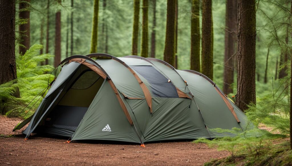 best six-person tent for stealth camping