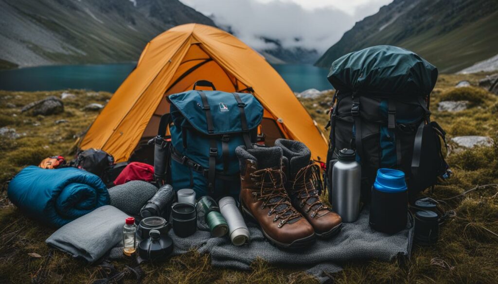 camping gear checklist