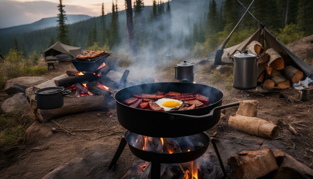 campsite cooking