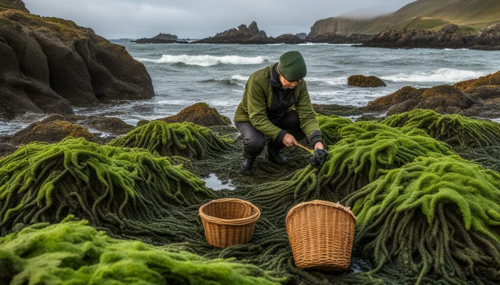 seaweed foraging