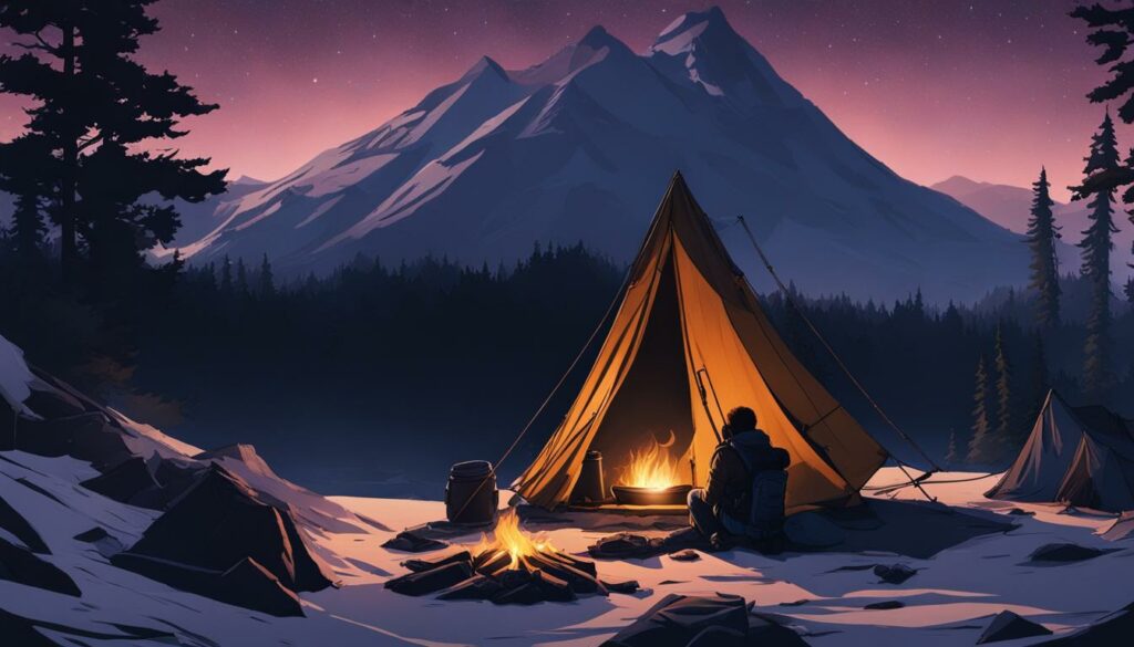 survivalist camping