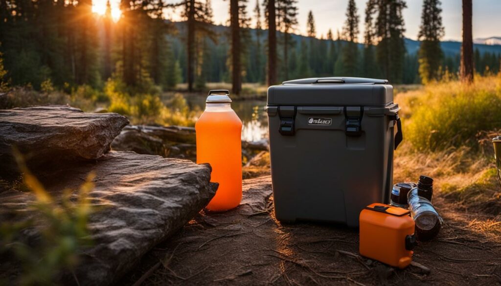 wheeled cooler for camping