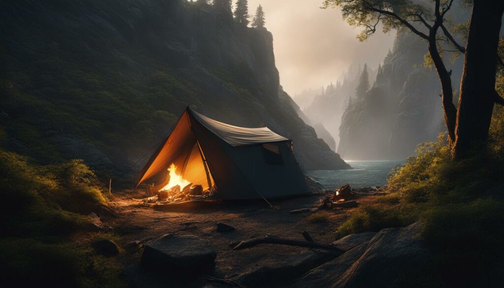 wilderness survival camping