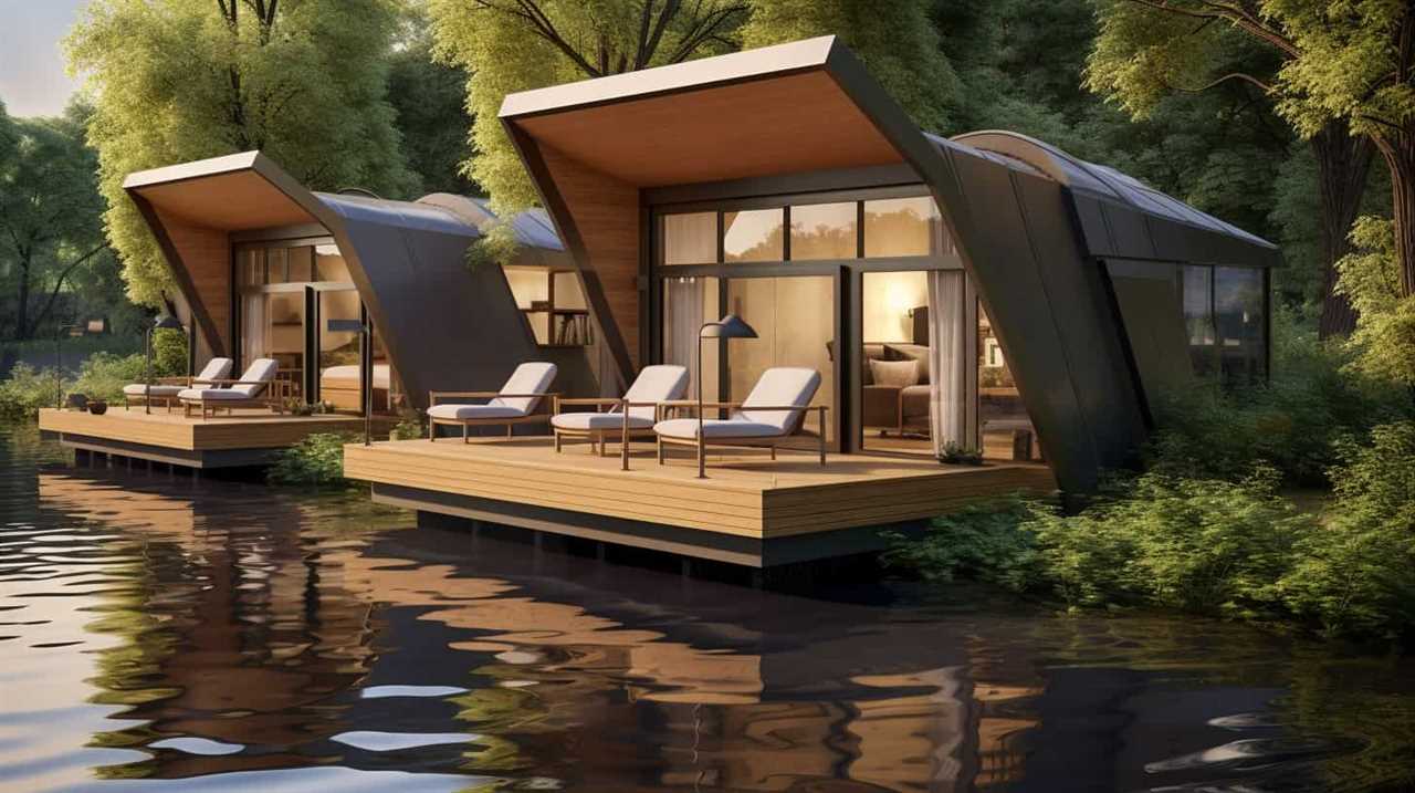 Glamping Thorsten Meyer Create an image depicting a serene river setting fcc53623 6a13 4f91 80e0 00381ad65516 IP410835