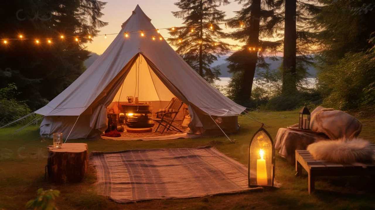 glamping near me with hot tubs