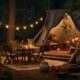 Glamping Thorsten Meyer Create an image showcasing a lush campsite nestle d108737f 291a 46be 9d27 409dbef63521 IP410923 4