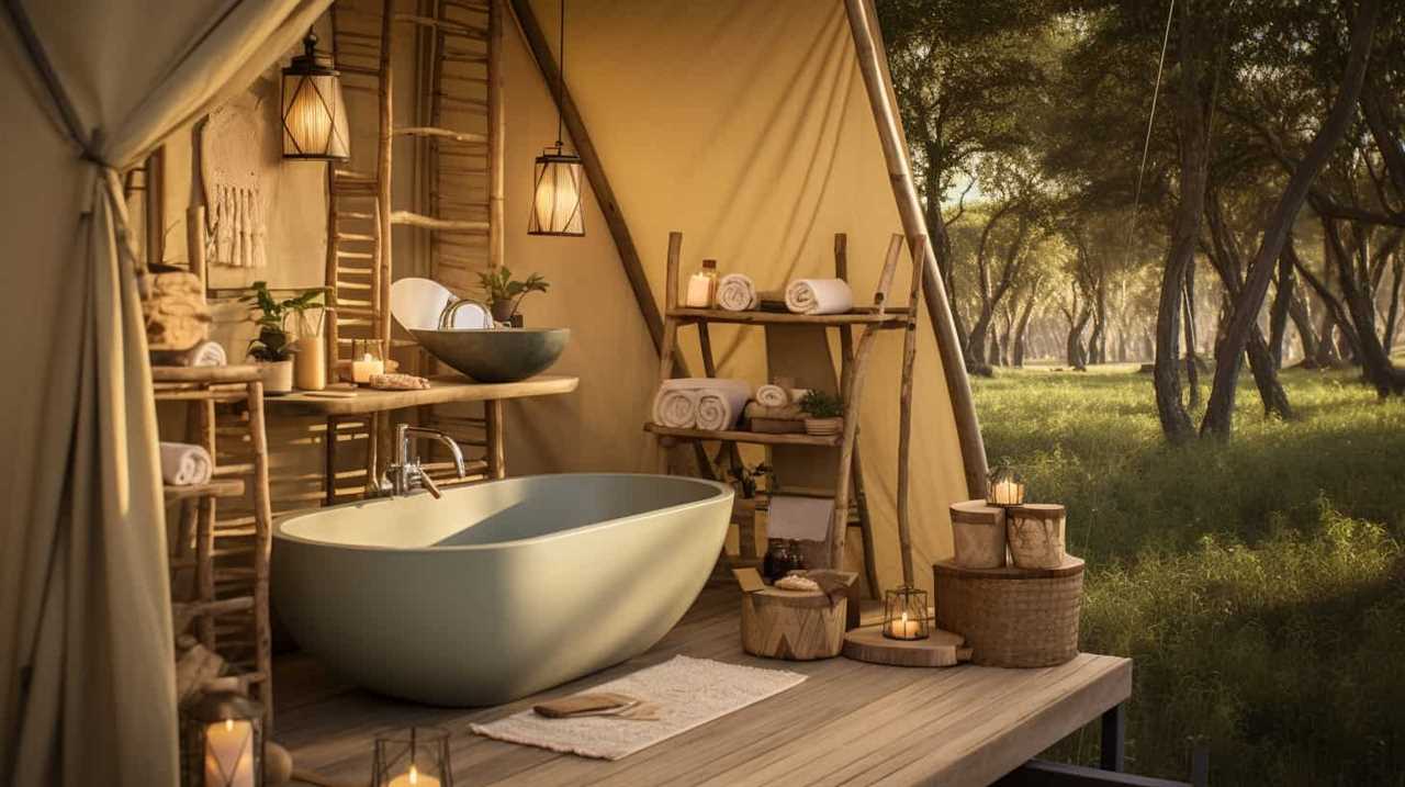glamping pods with hot tub