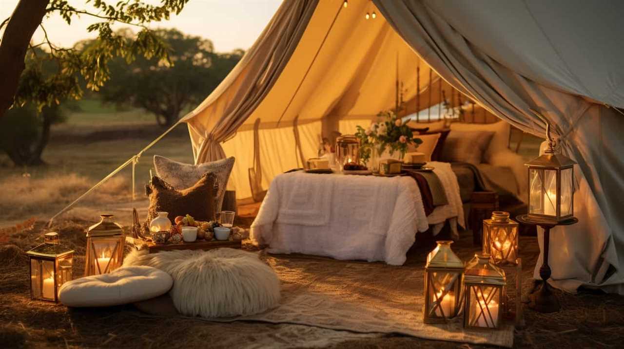 glamping near me with hot tubs