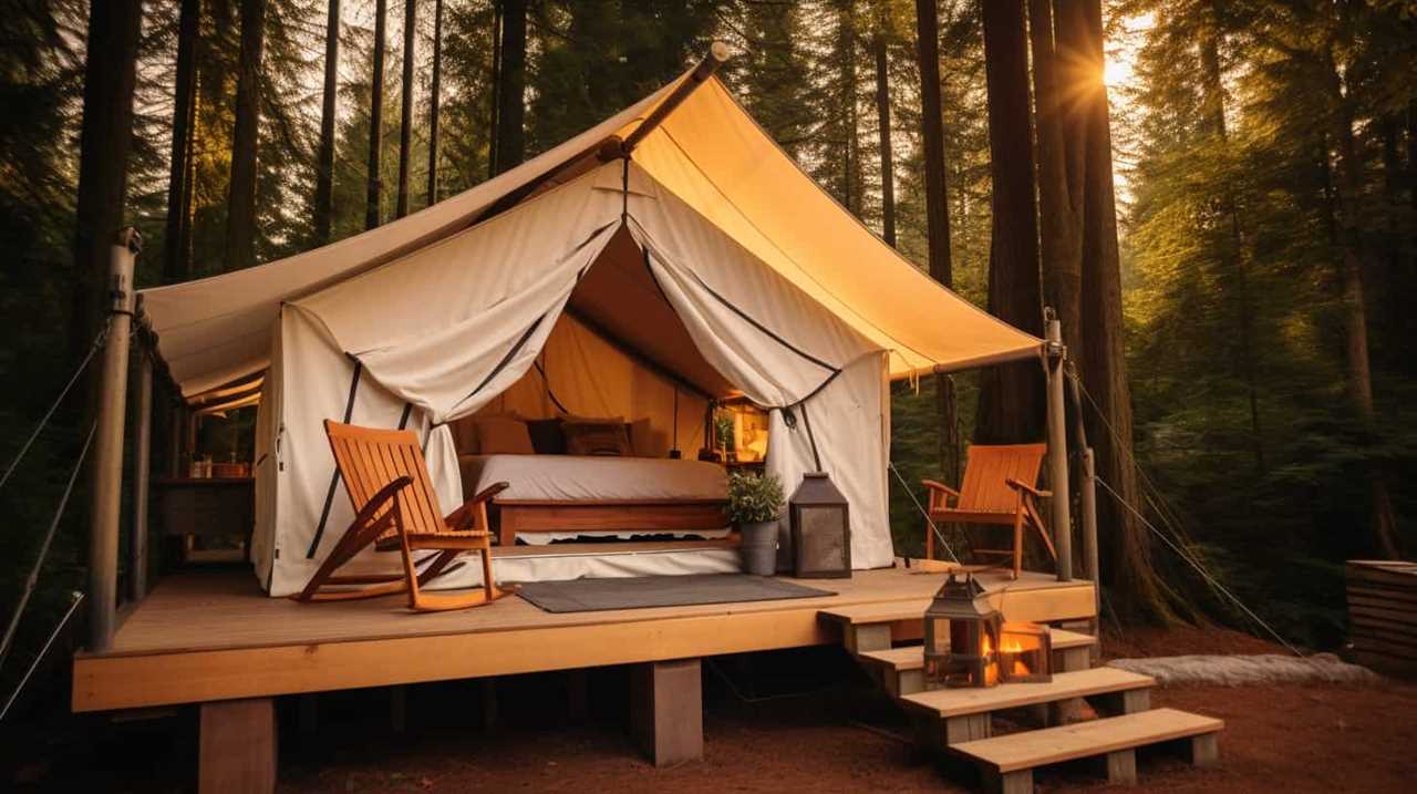 what is the definition of glamping