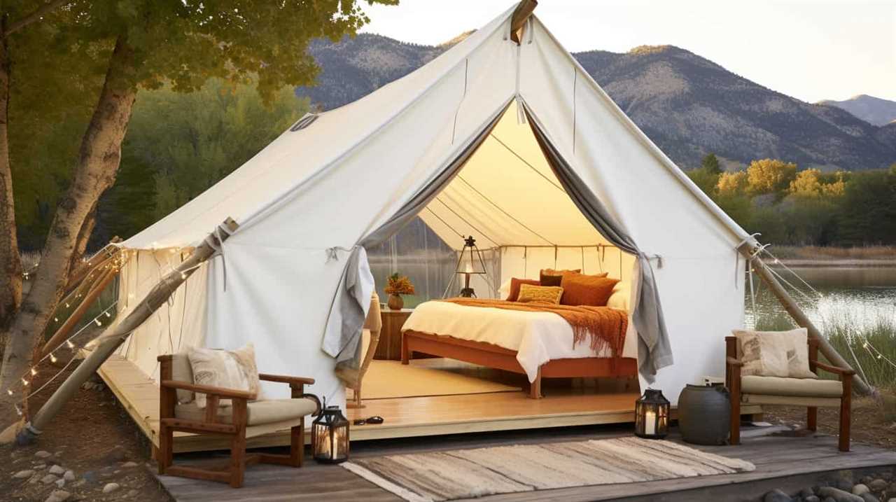 Glamping Thorsten Meyer Create an image showcasing a picturesque camping f3d63f8d 684f 4322 919f 6164831e7856 IP411038