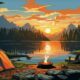 Glamping Thorsten Meyer Create an image showcasing a serene camping scene bff9ef0f 2a47 4721 a5fd 644e438cb1a0 IP411077 1