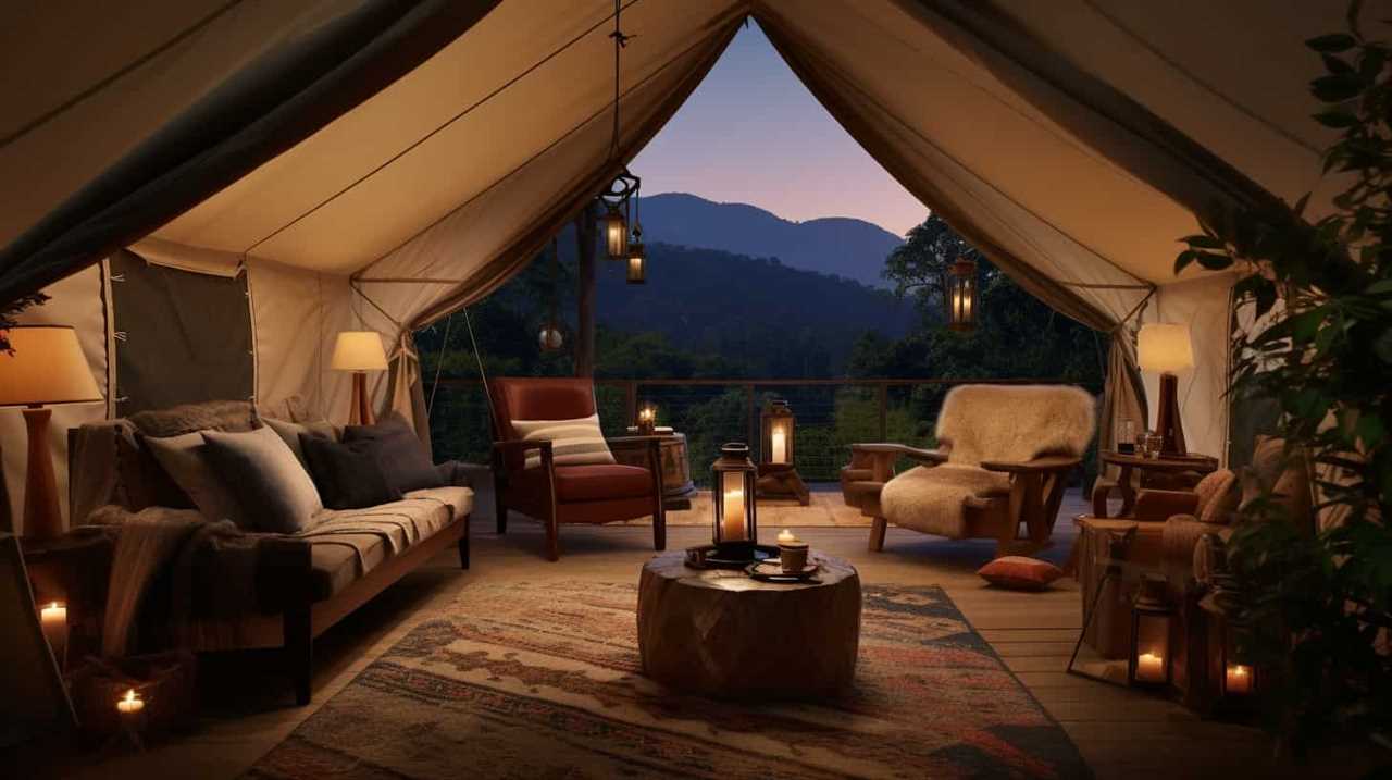 what is the definition of glamping