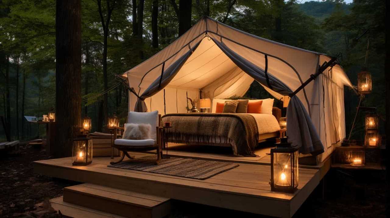 Glamping Thorsten Meyer Create an image showcasing an exquisite glamping 2ae31cb3 8edd 485b a56c 6149ae6a953c IP411191