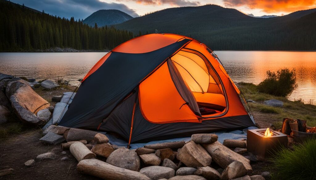 camping sleeping gear