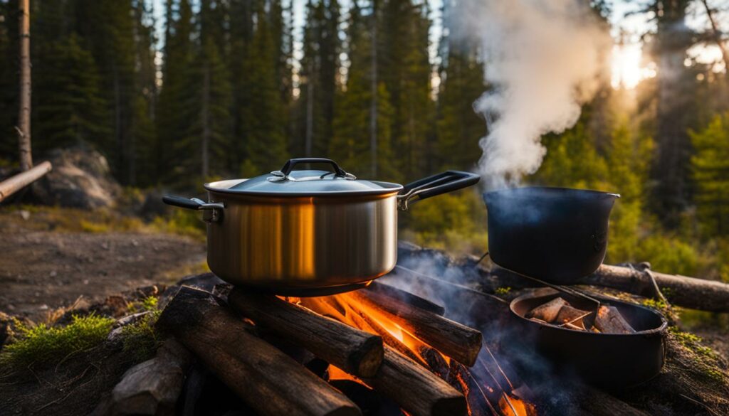 Camping Pot for Boiling Water