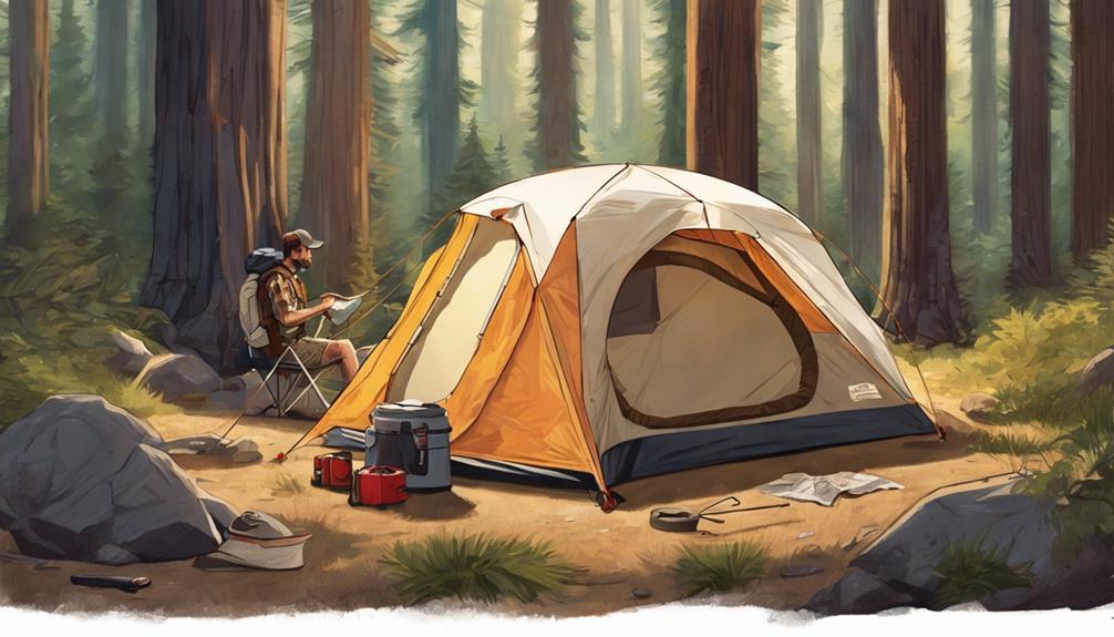 california solo camping essentials