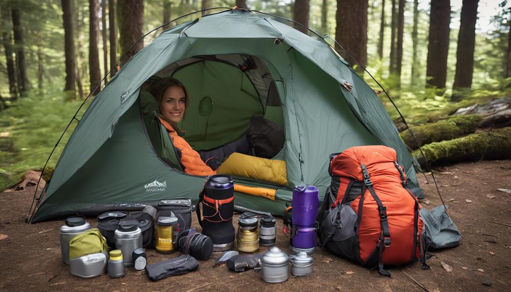 camping essentials for women