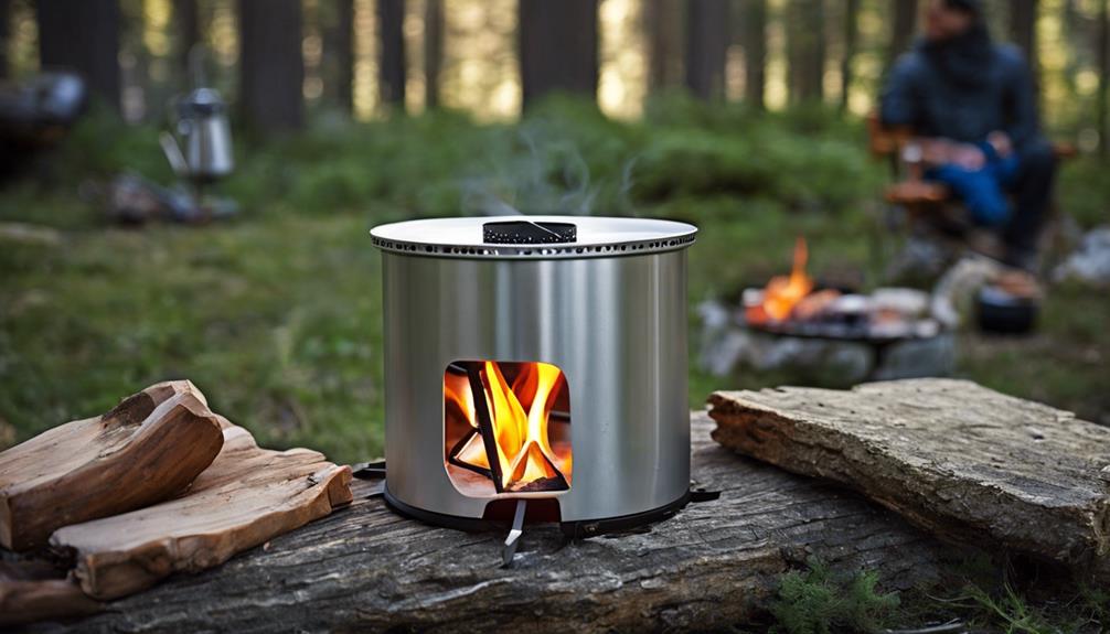 efficient campfire cooking solution