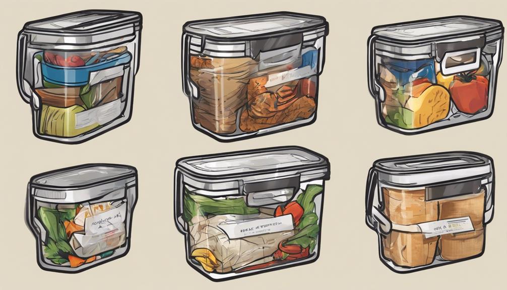 organizing meals and groceries