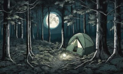 stealth camping at night