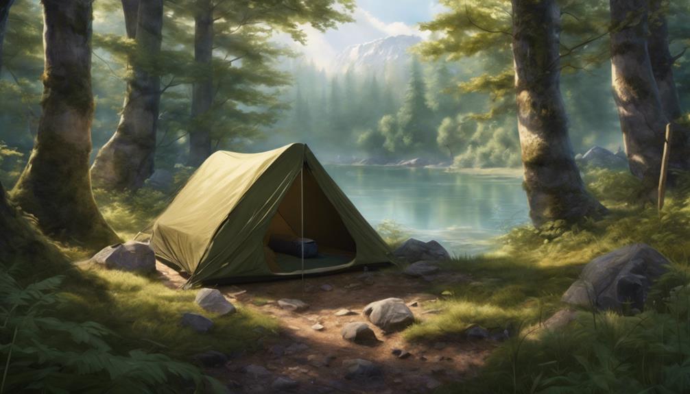 stealthy tent camping guide