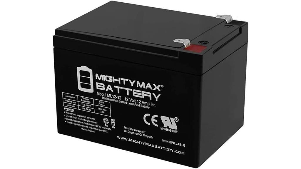 15 Best 12V Batteries for Pop-Up Campers: Power Your Adventures in 2025 8 12v 12ah sla battery