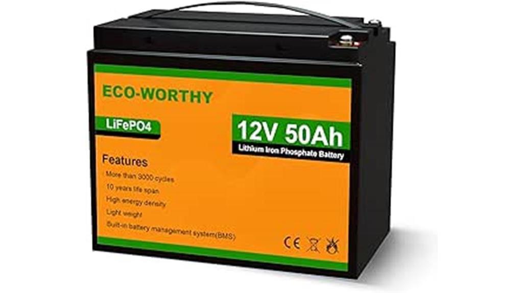 15 Best 12V Batteries for Pop-Up Campers: Power Your Adventures in 2025 7 12v 50ah lithium battery