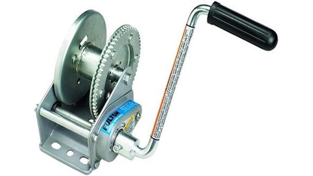 1500 lb brake winch