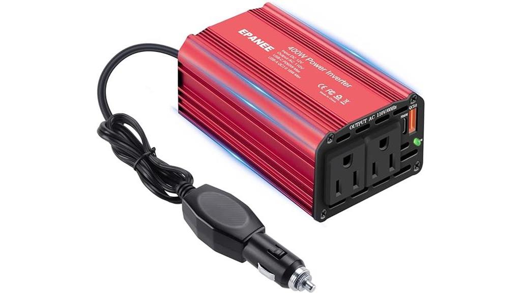 400w car charger adapter