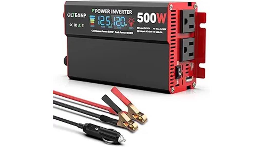 500w 12v dc inverter