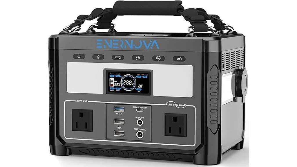 600w portable power station