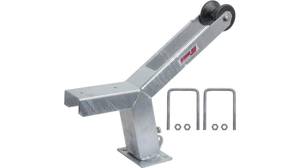 adjustable trailer winch stand