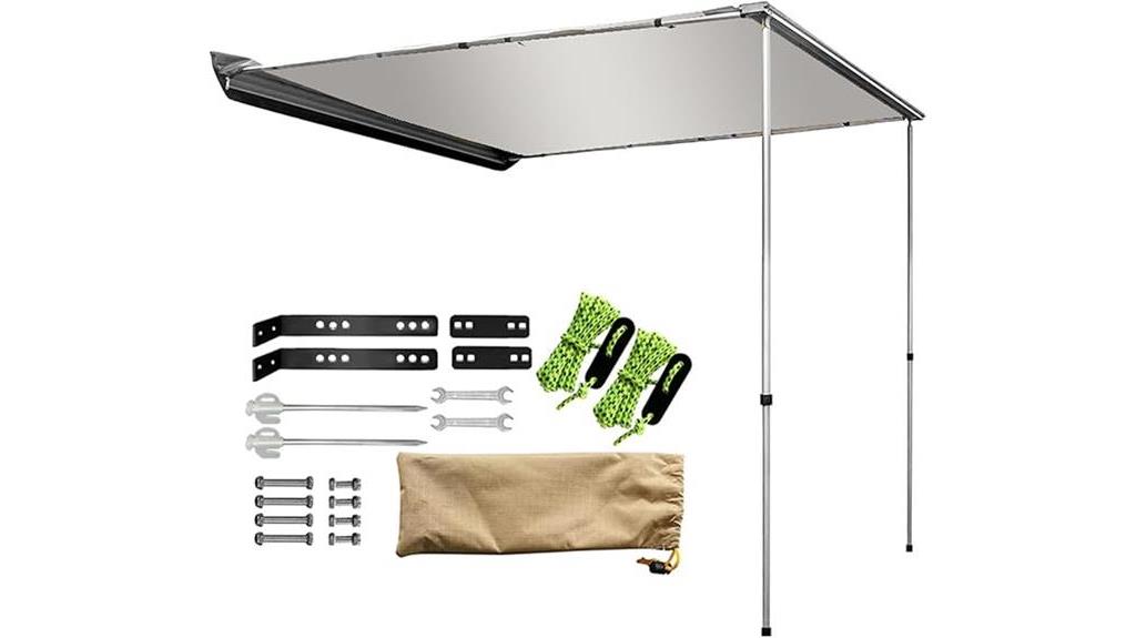 adjustable waterproof car awning