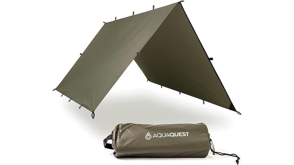 aquaquest defender camping tarp