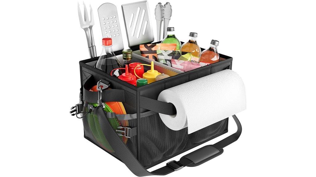 bbq caddy with holder