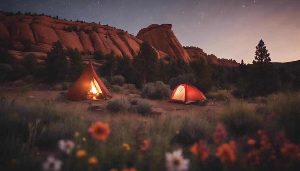 breathtaking camping spots utah