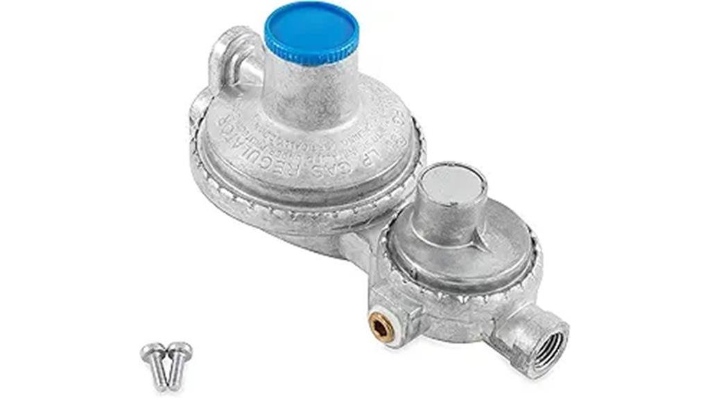 camco propane regulator gray