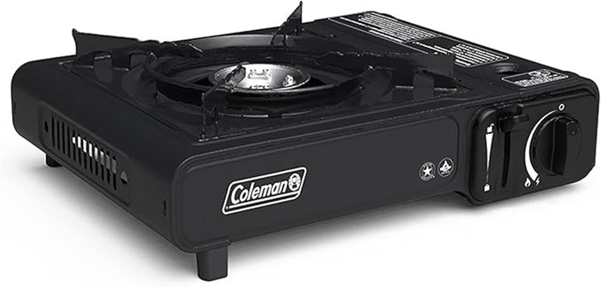 camping butane stove coleman