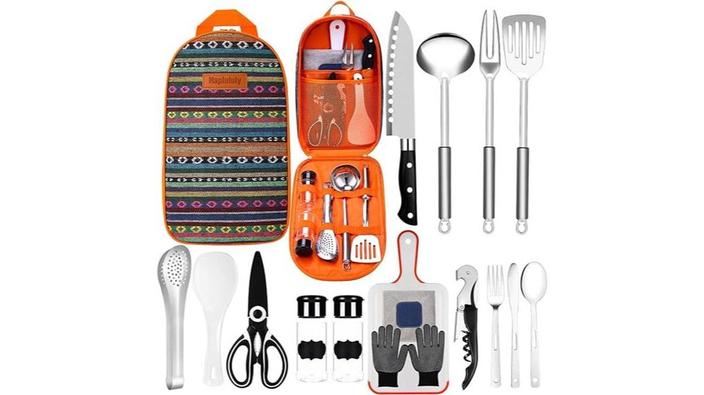 15 Best Camping Equipment Essentials for Your Next Adventure 7 camping cooking utensils set