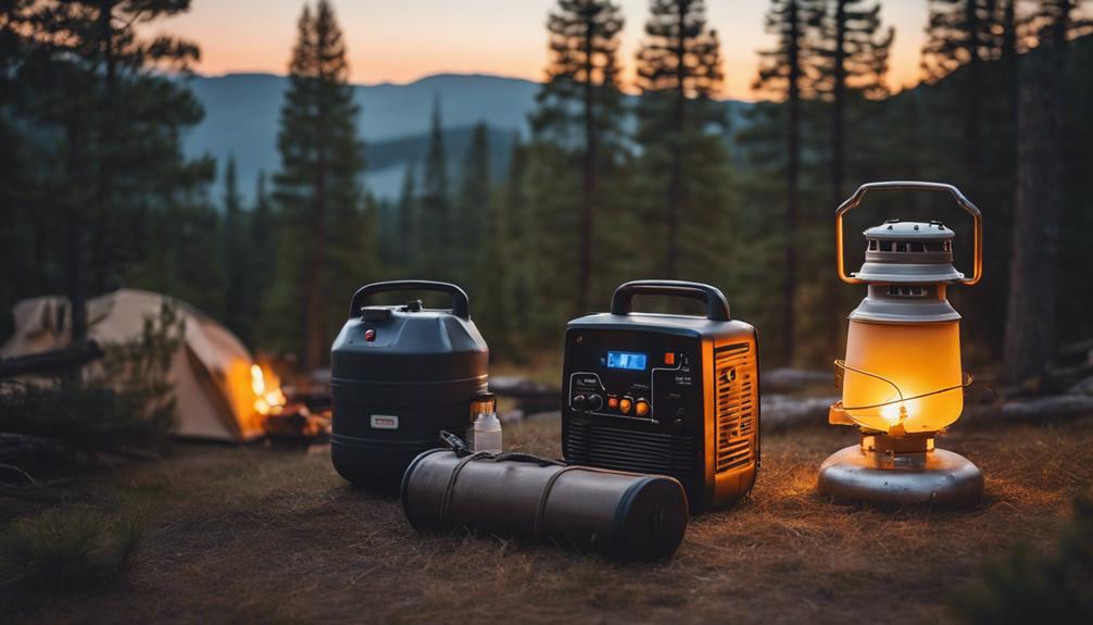 camping generator selection factors